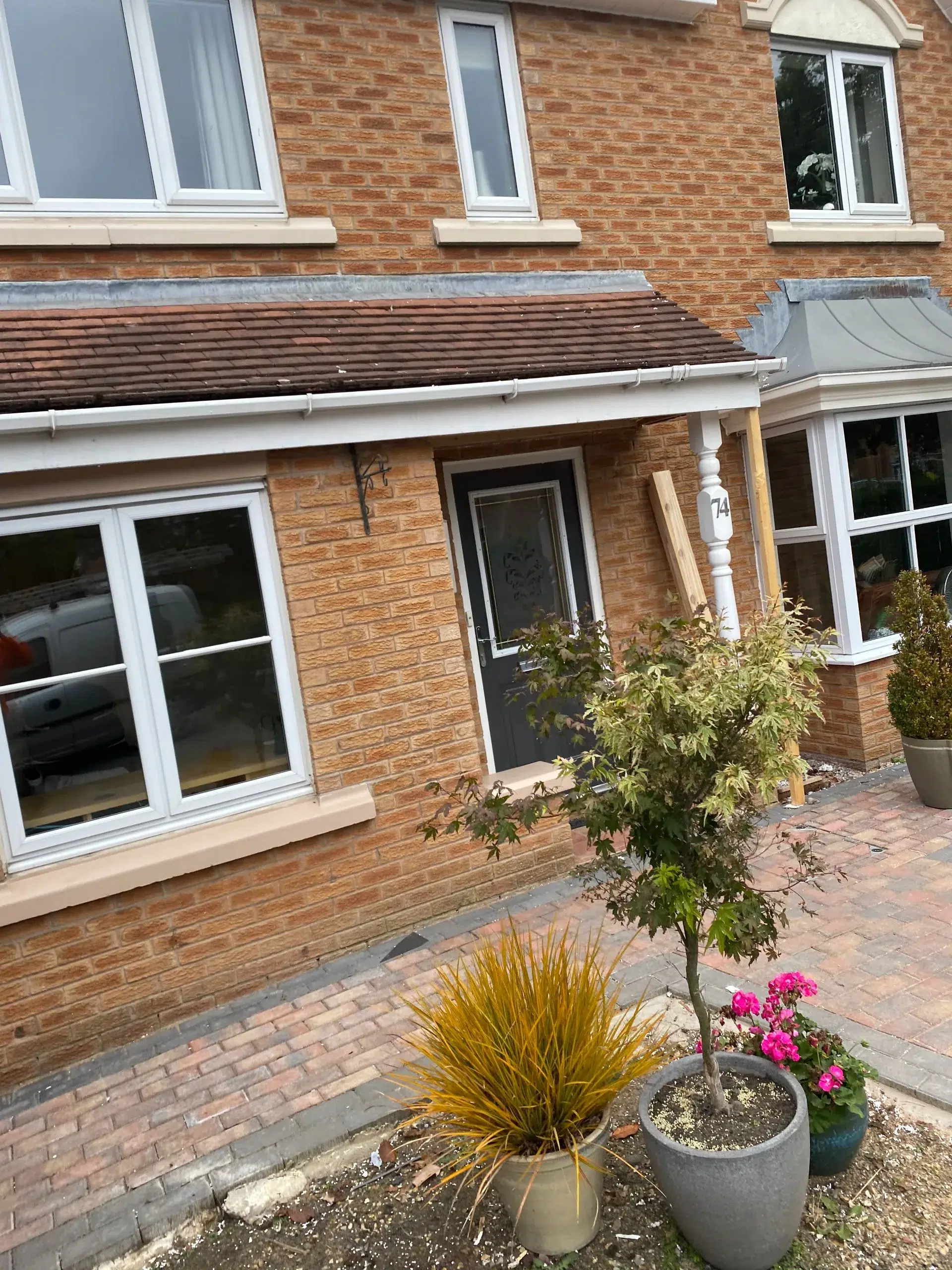 CSG Plastics & Build | Front porch extension