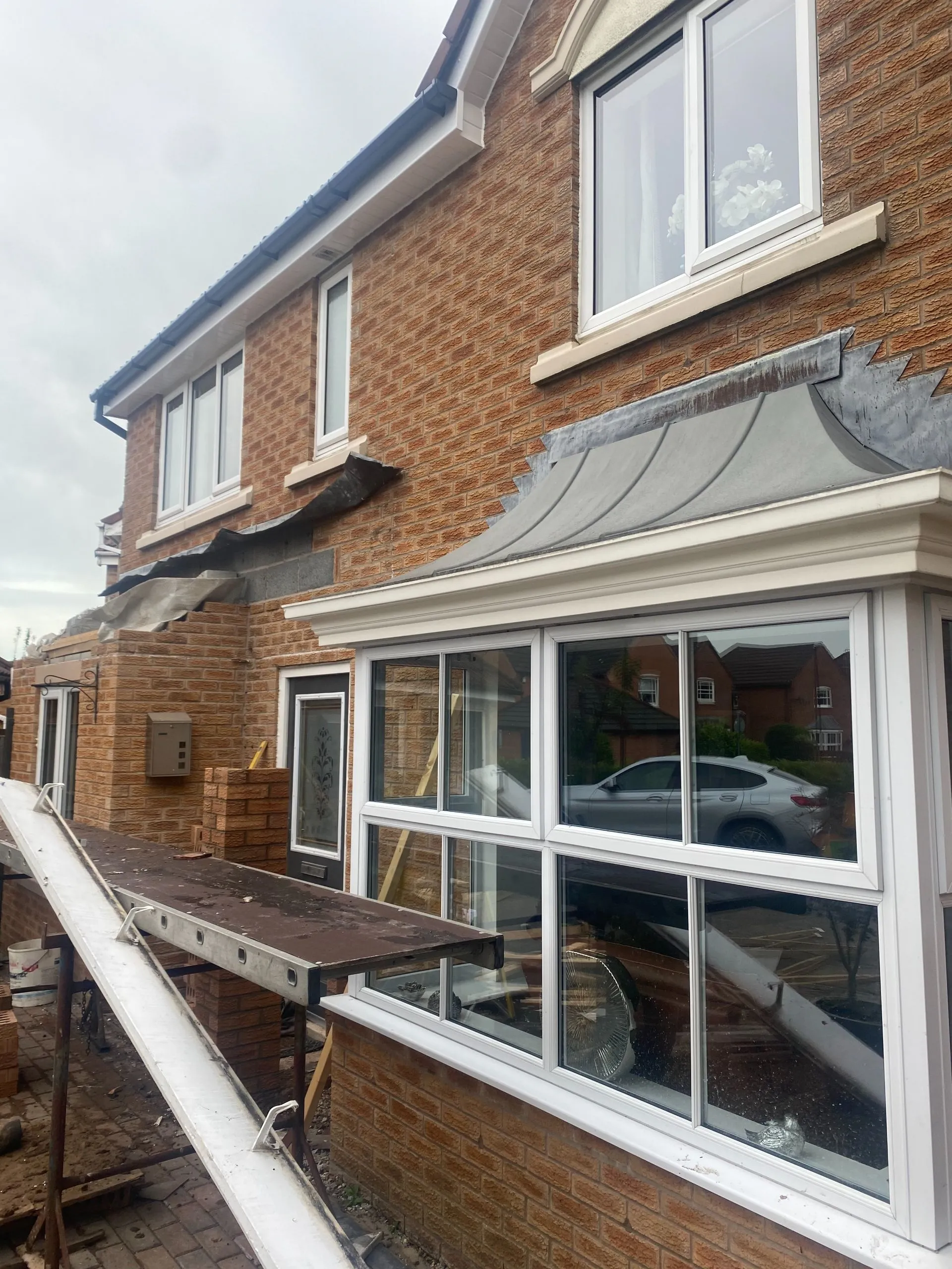 CSG Plastics & Build | Front porch extension