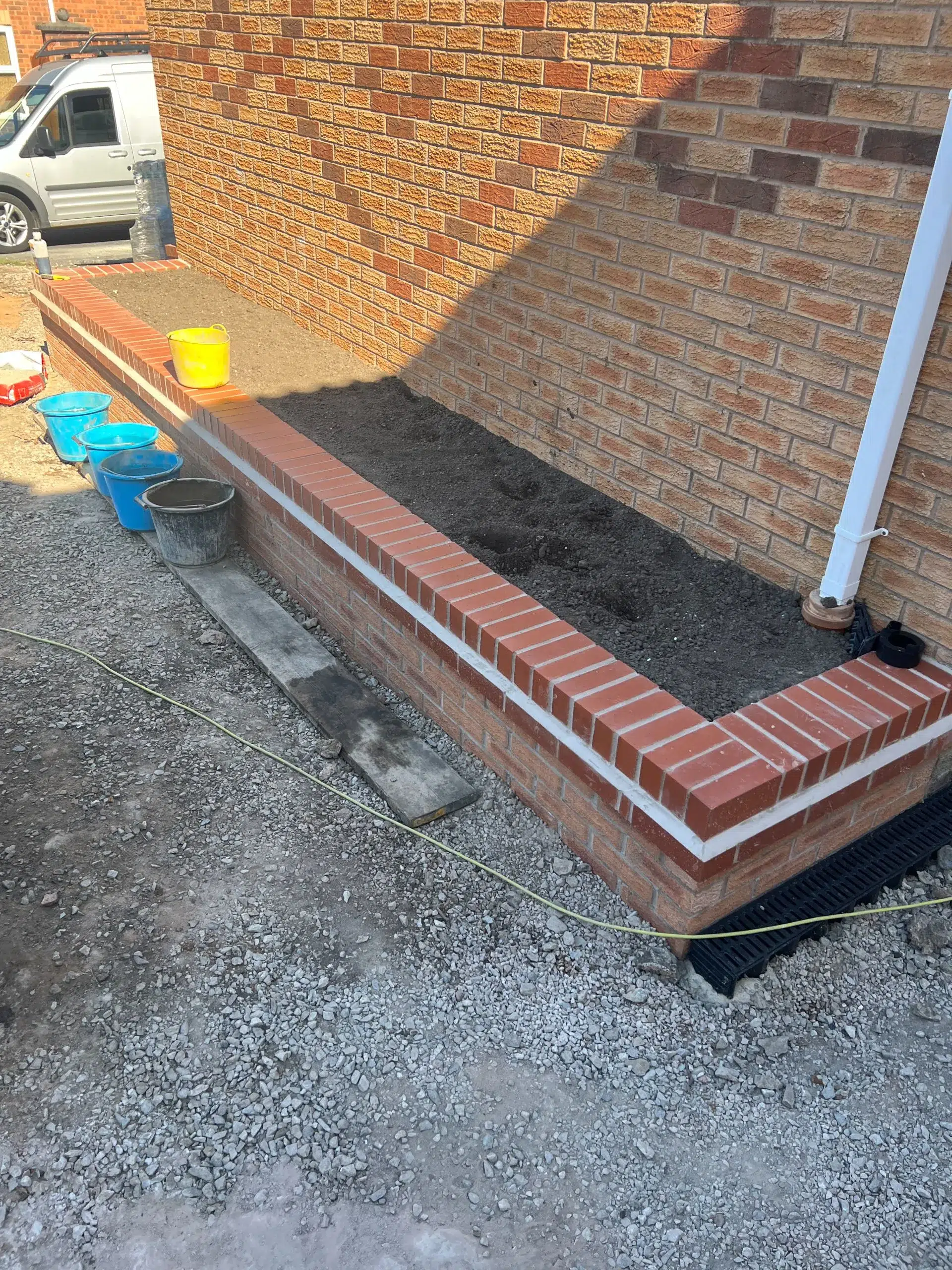 CSG Plastics & Build | Front Garden & Driveway Redesign