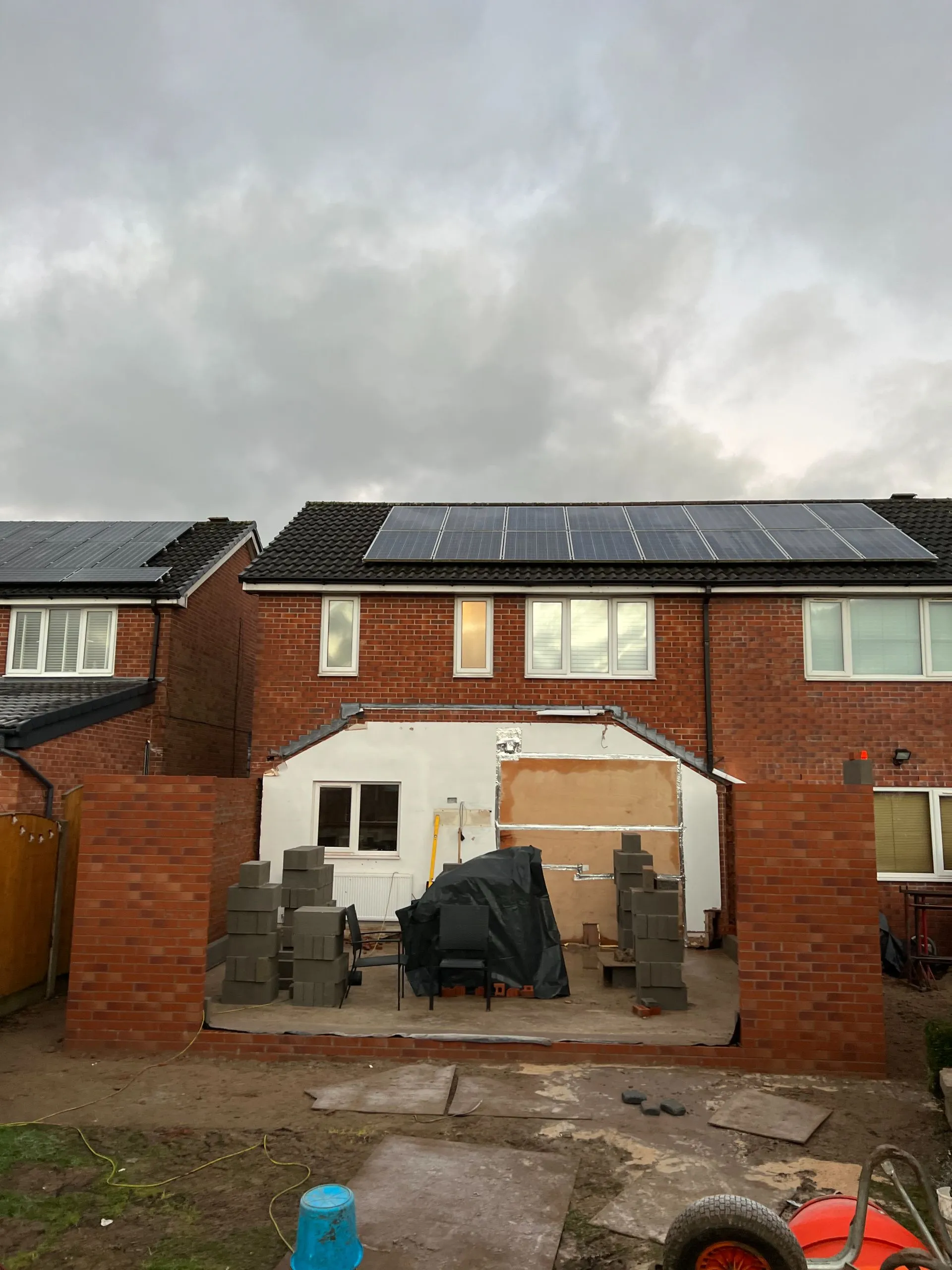 CSG Plastics & Build | Contemporary Rear extension