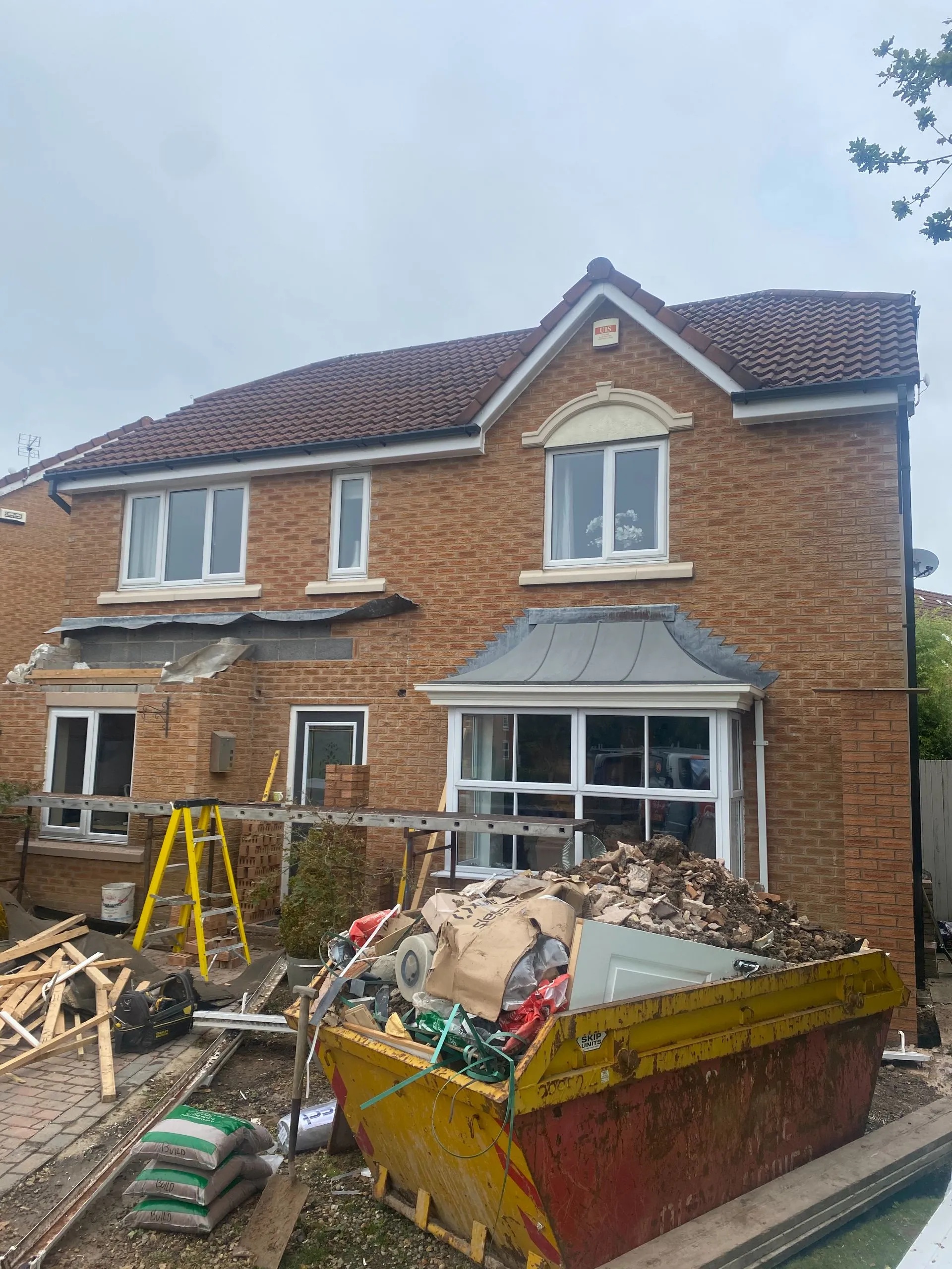 CSG Plastics & Build | Front porch extension