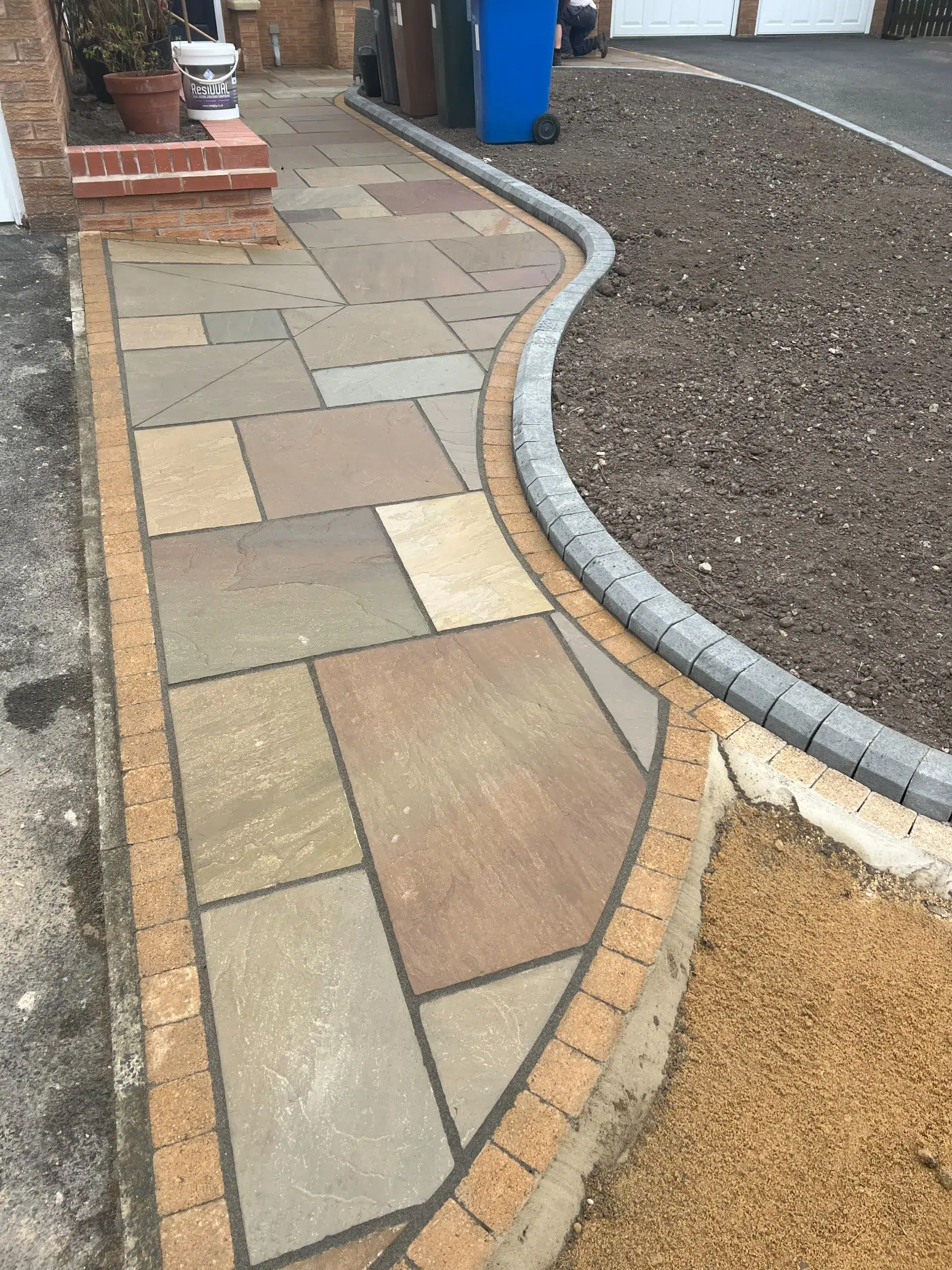 CSG Plastics & Build | Front Garden & Driveway Redesign