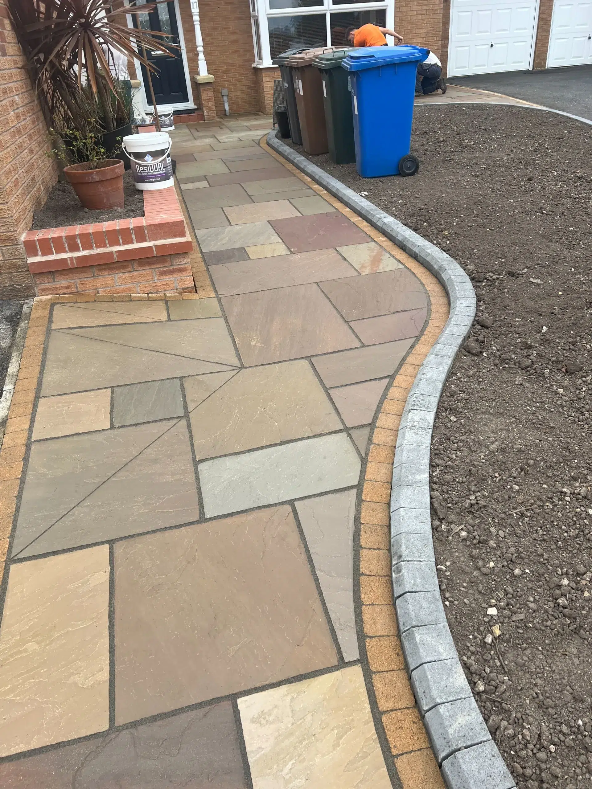 CSG Plastics & Build | Front Garden & Driveway Redesign