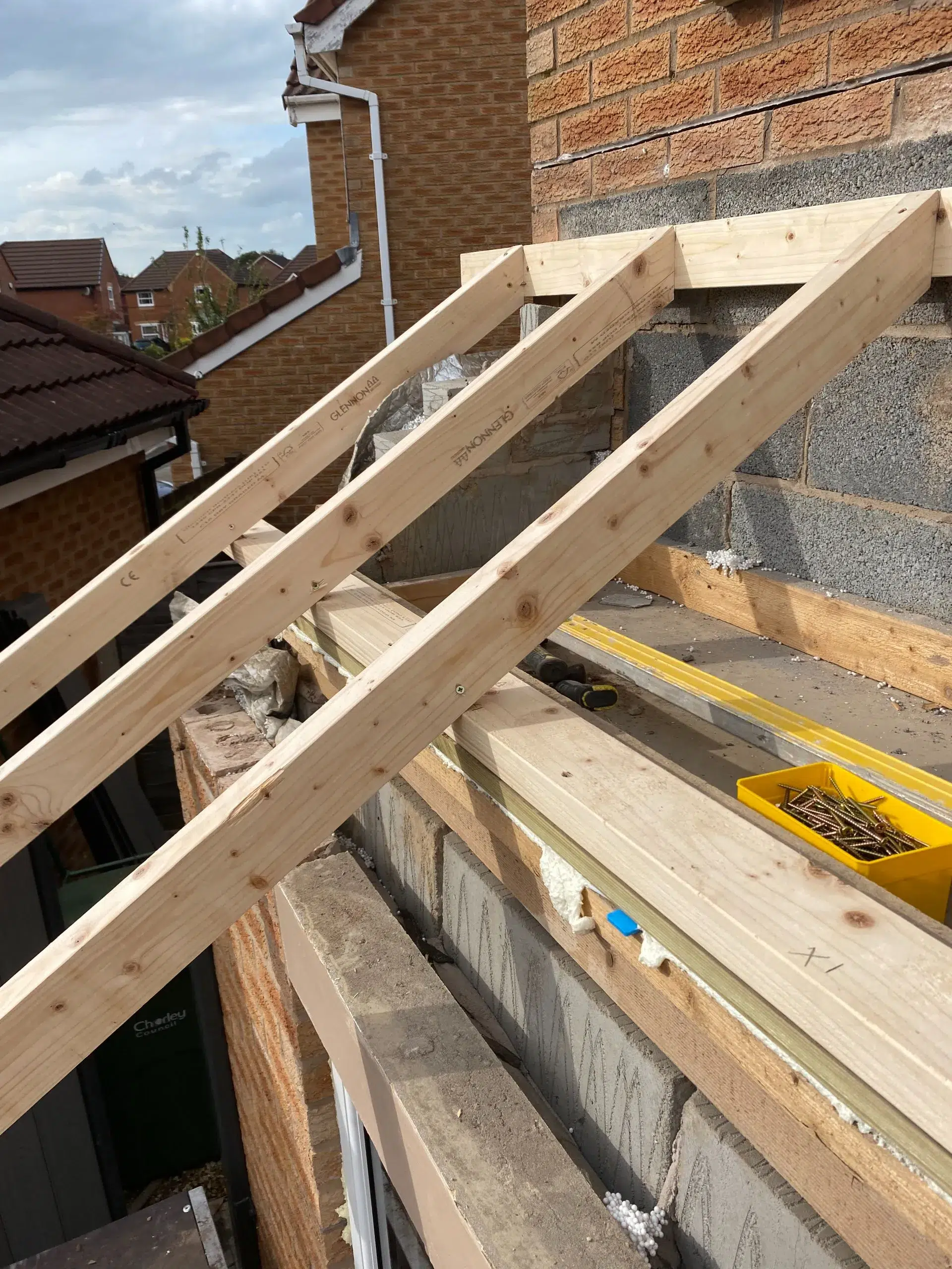 CSG Plastics & Build | Front porch extension