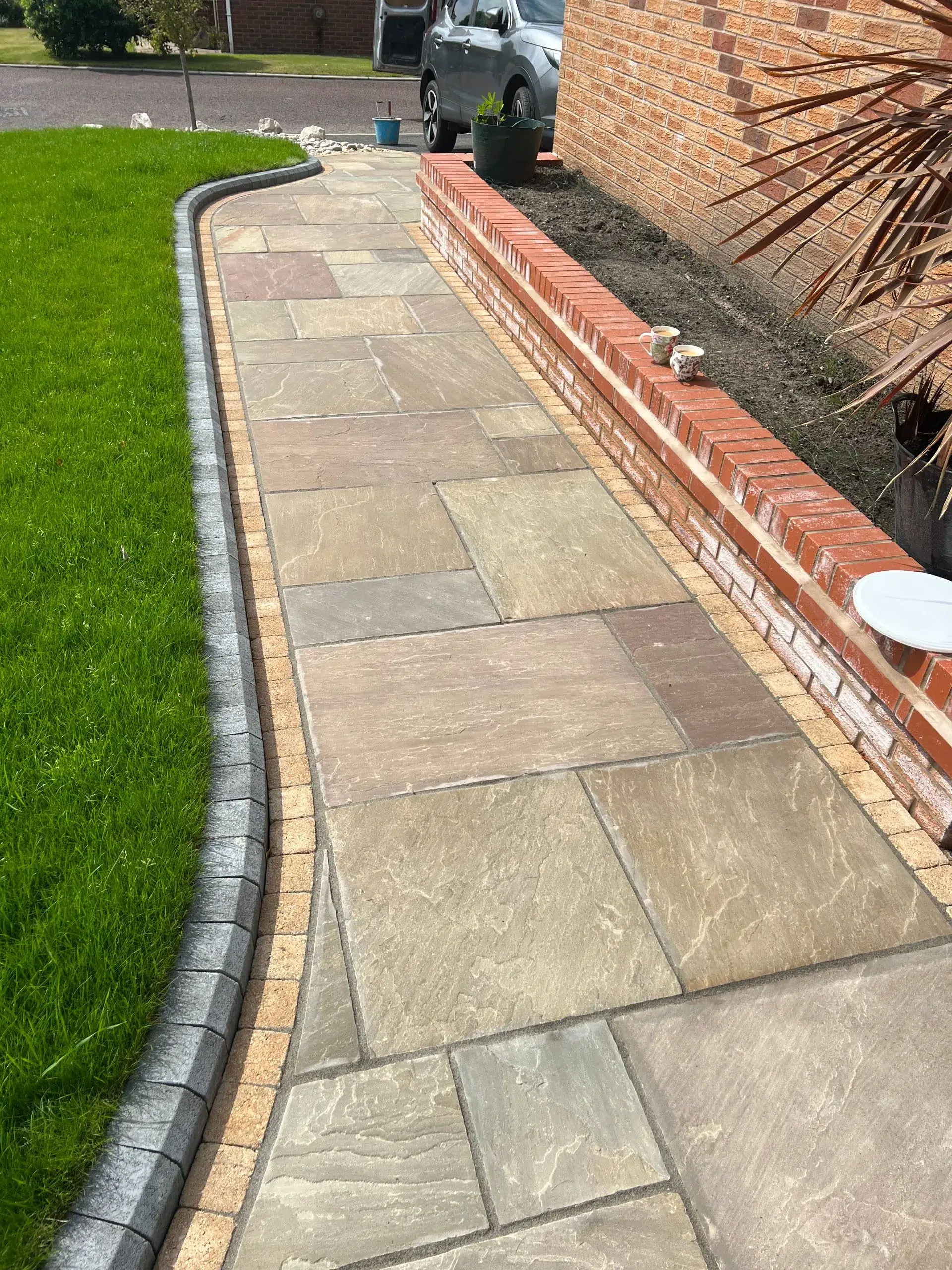 CSG Plastics & Build | Front Garden & Driveway Redesign