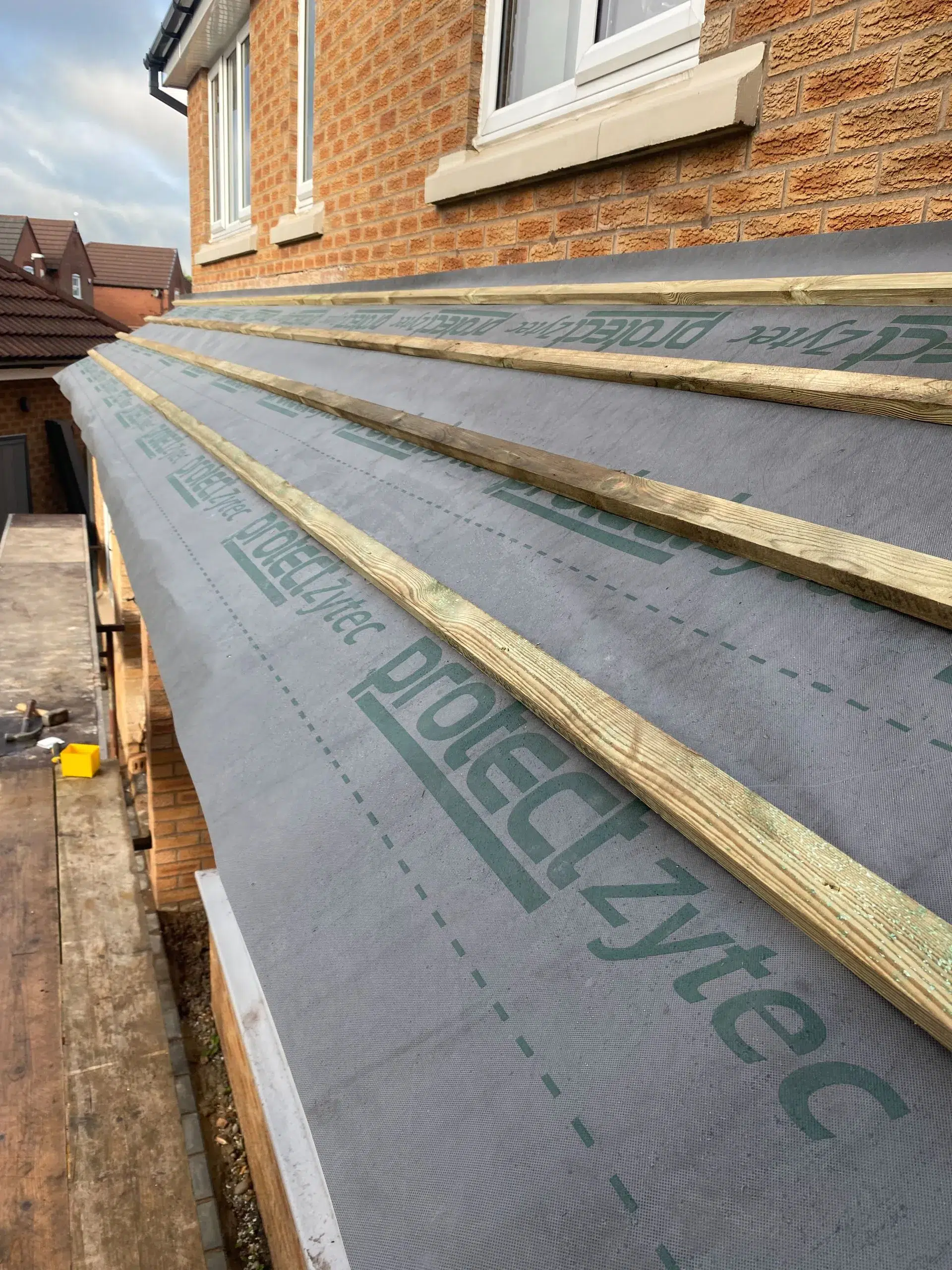 CSG Plastics & Build | Front porch extension