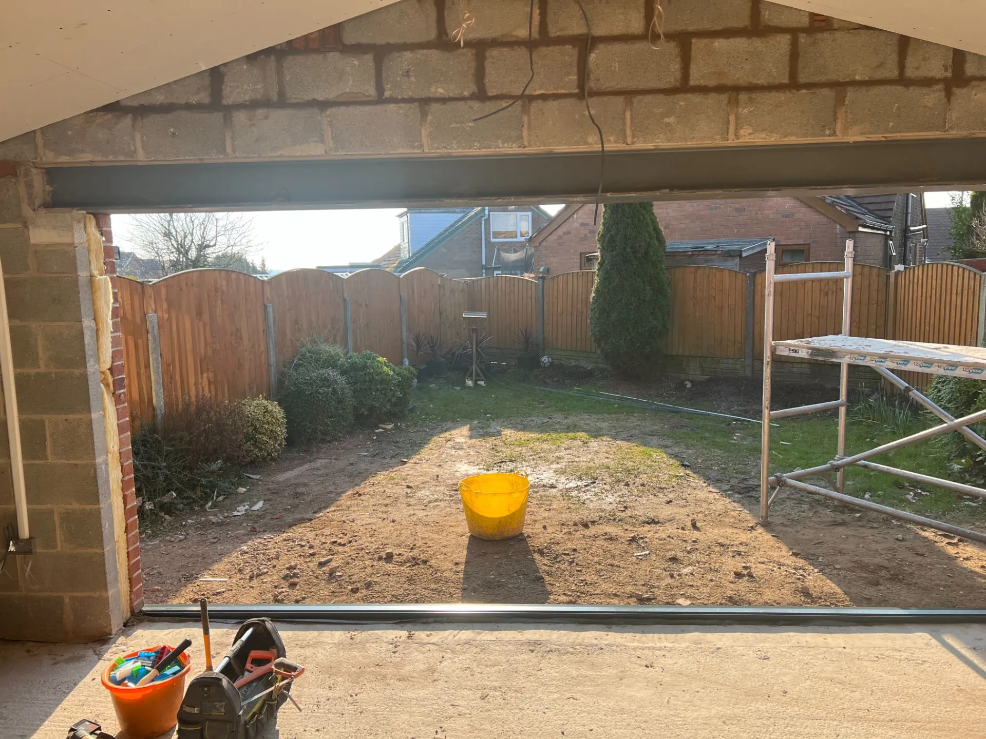 CSG Plastics & Build | Contemporary Rear extension