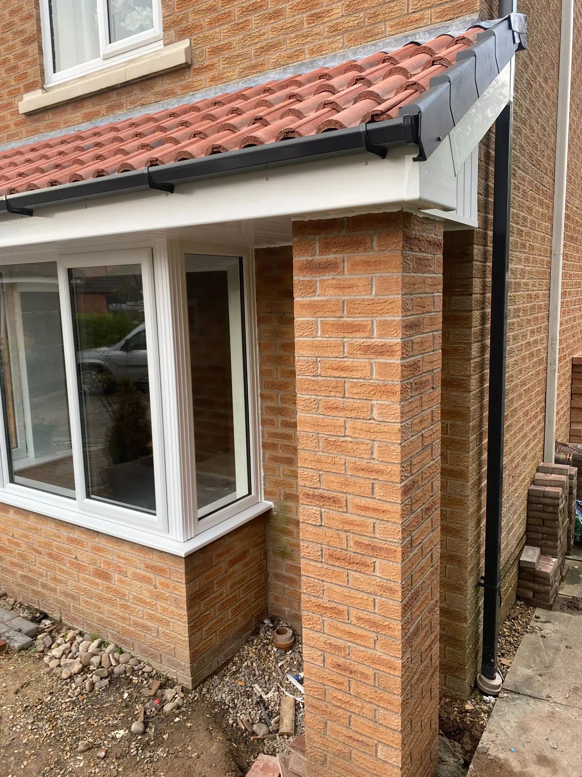 CSG Plastics & Build | Front porch extension
