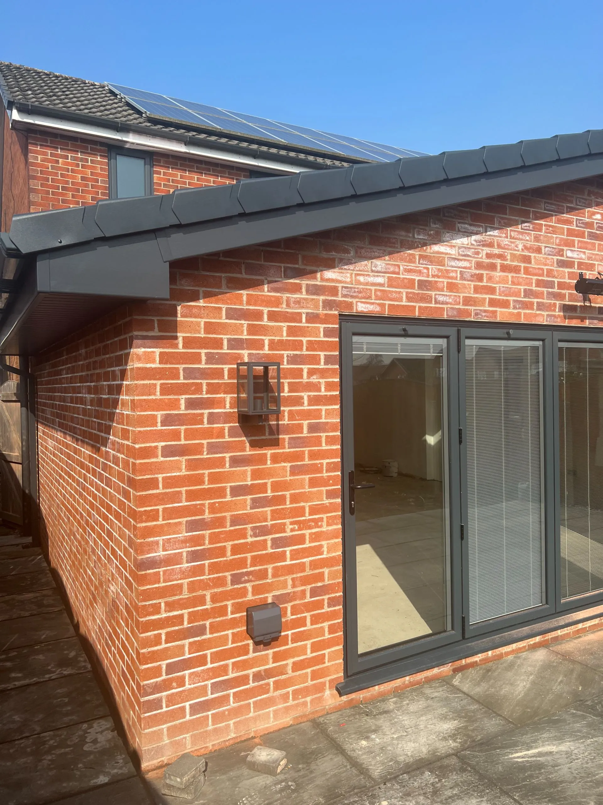 CSG Plastics & Build | Contemporary Rear extension