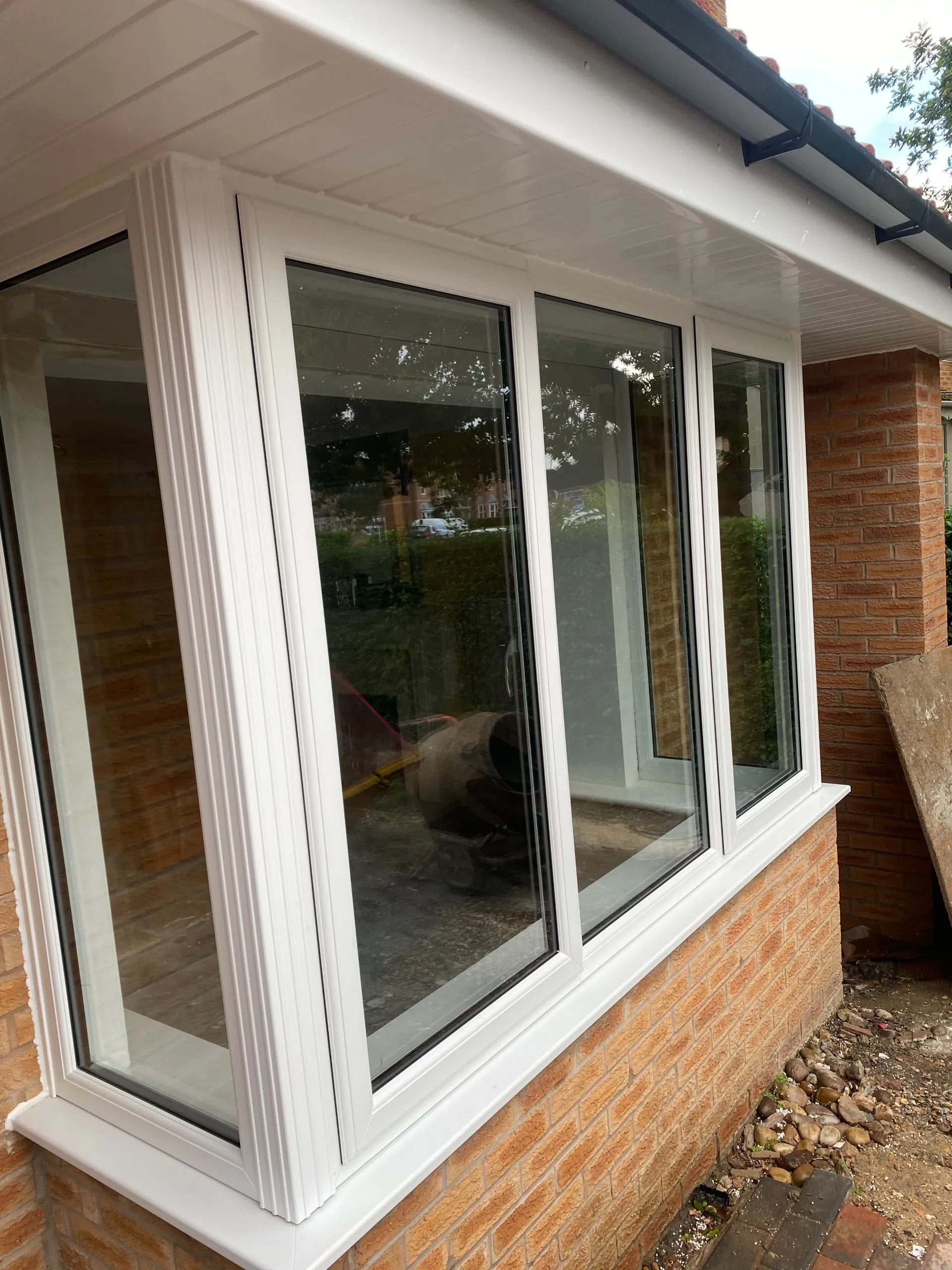 CSG Plastics & Build | Front porch extension