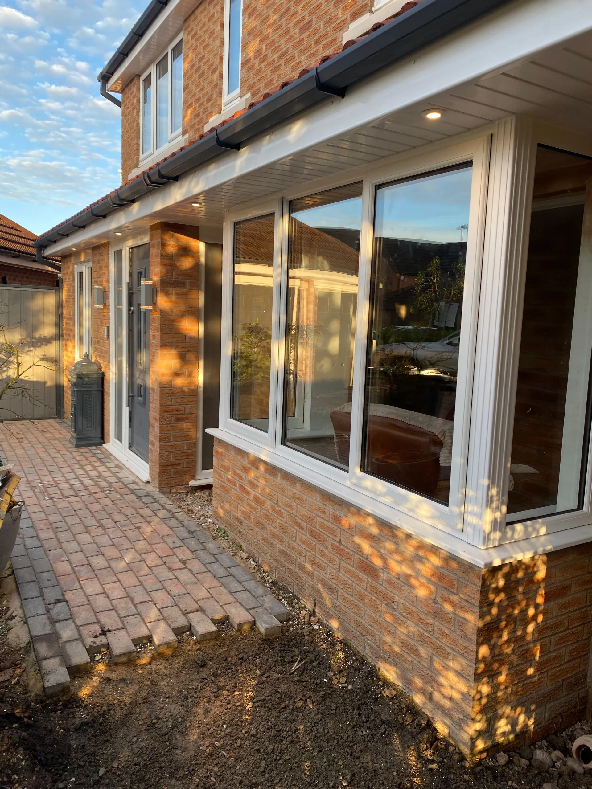 CSG Plastics & Build | Front porch extension