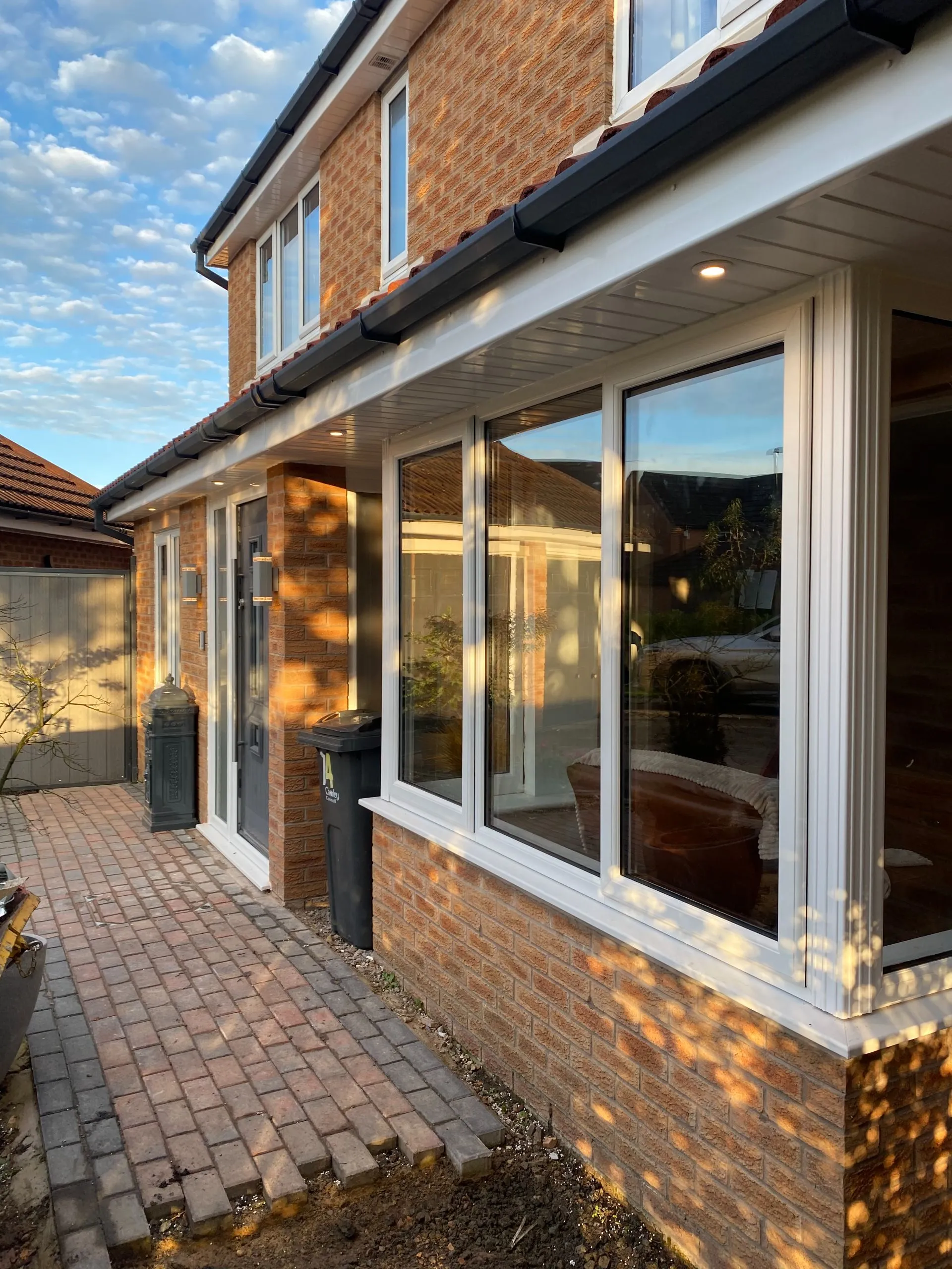 CSG Plastics & Build | Front porch extension