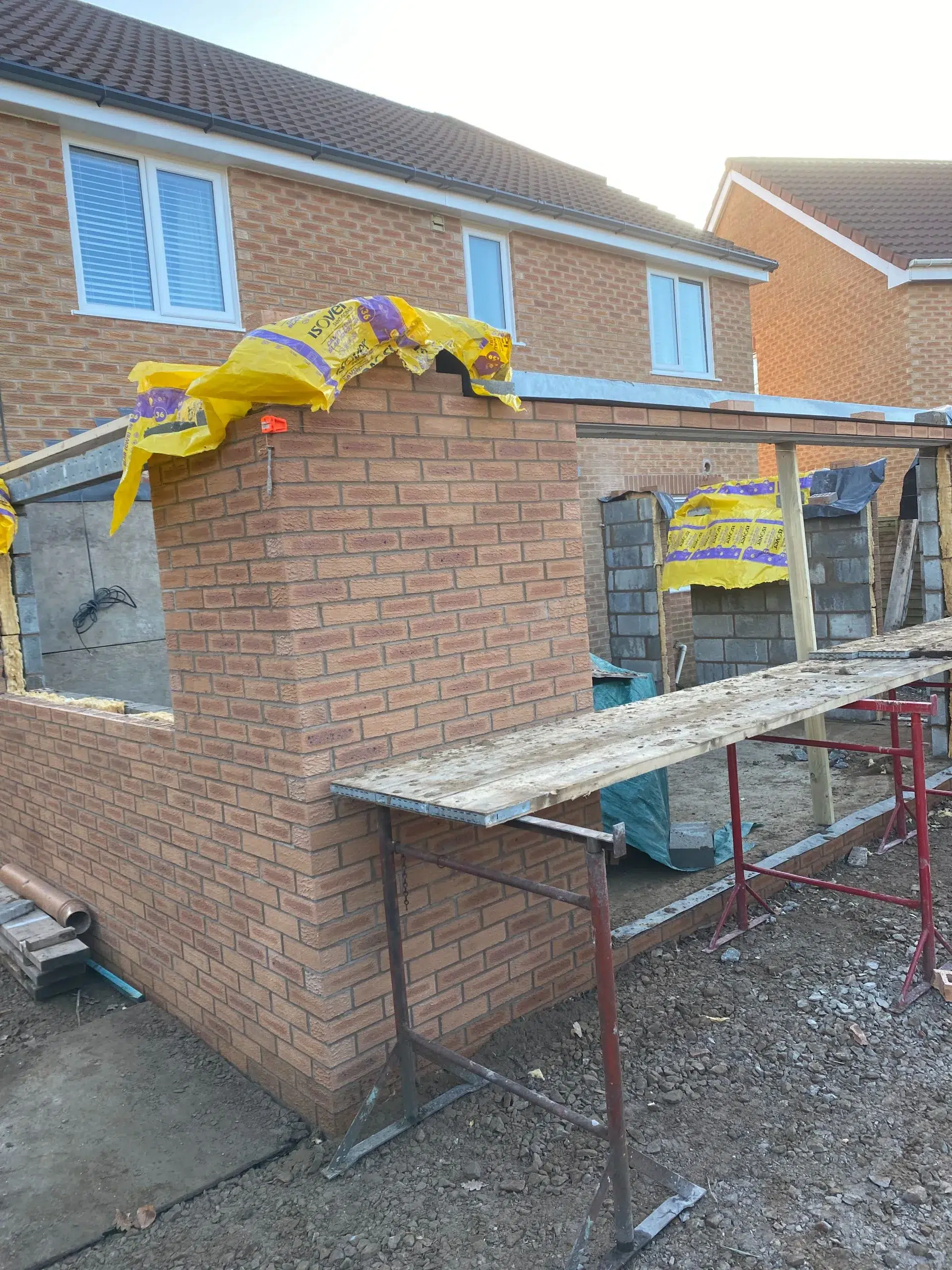 CSG Plastics & Build | Front porch extension
