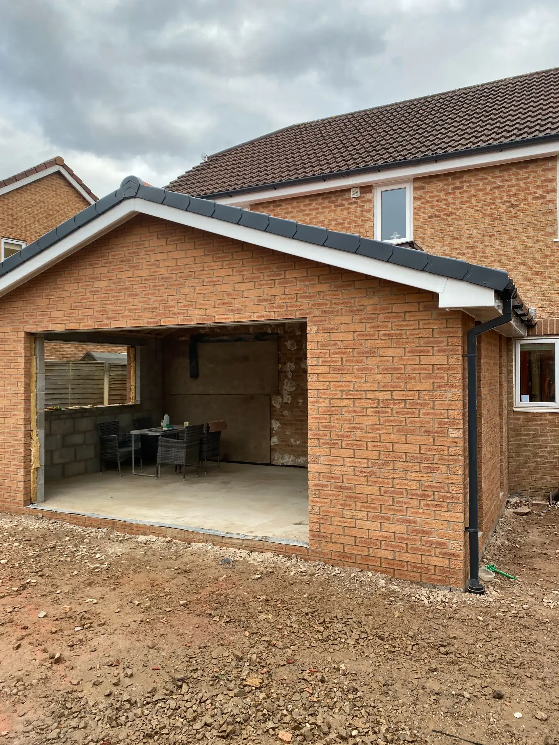 CSG Plastics & Build | Front porch extension