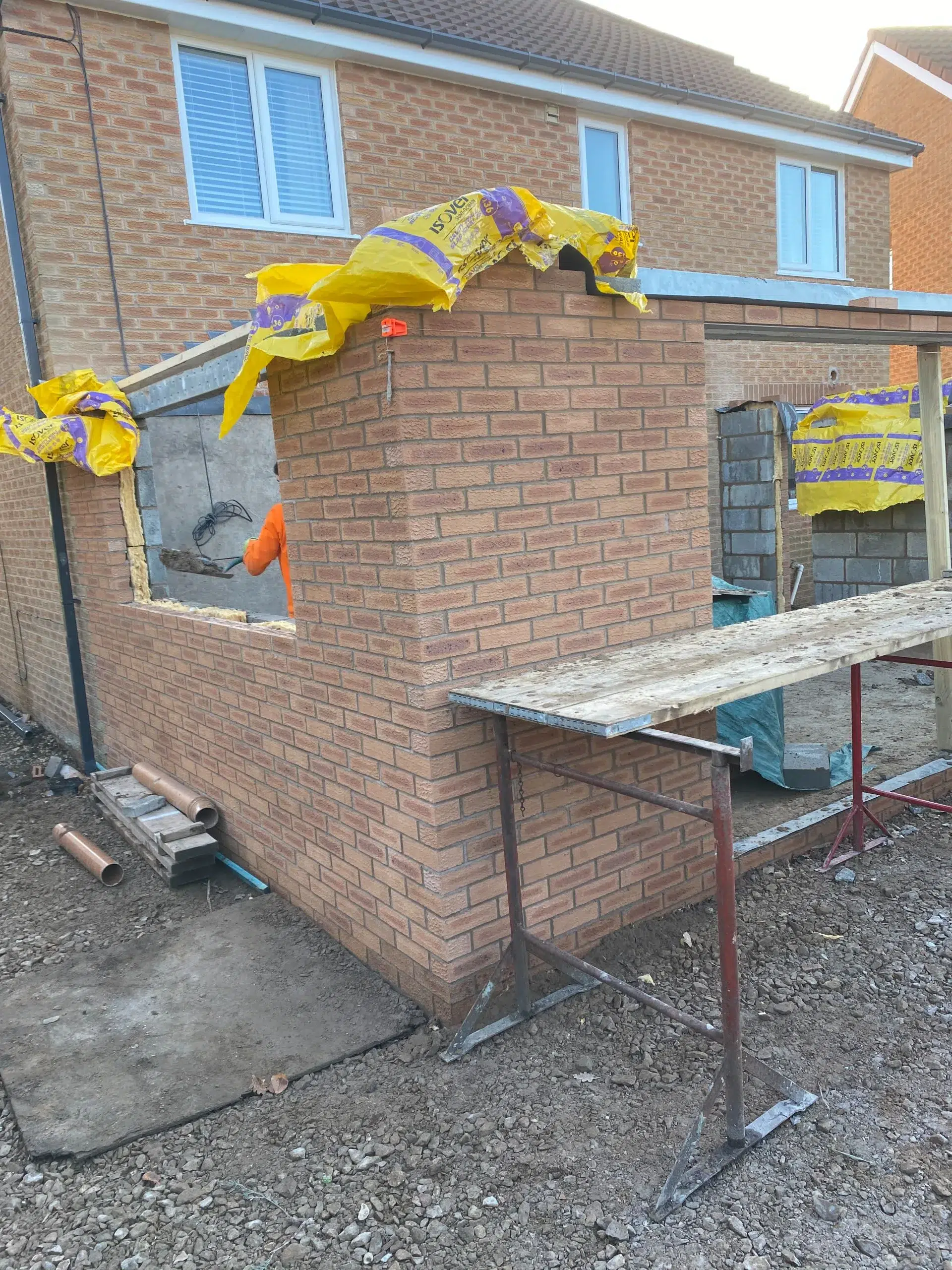 CSG Plastics & Build | Front porch extension