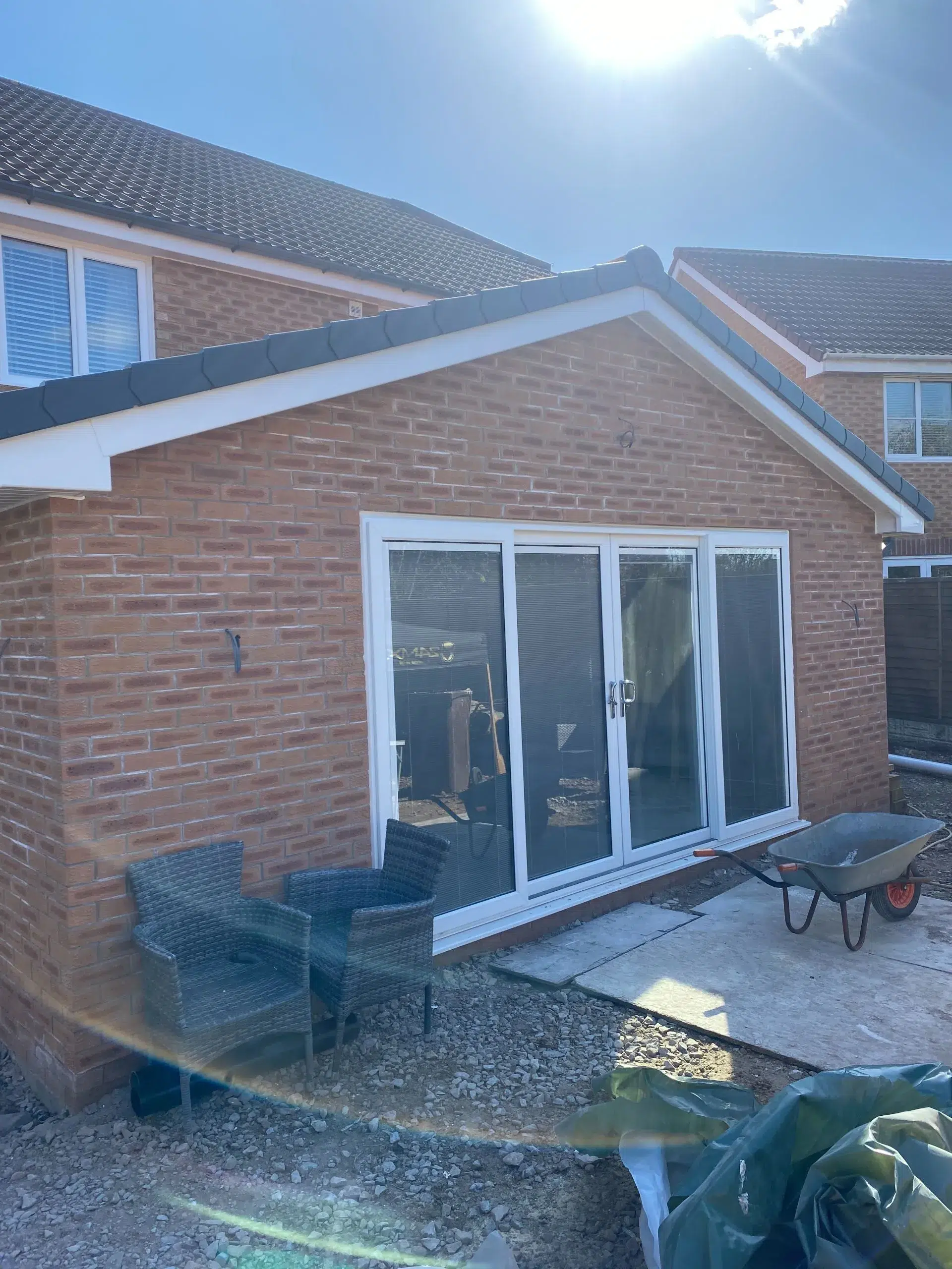 CSG Plastics & Build | Front porch extension