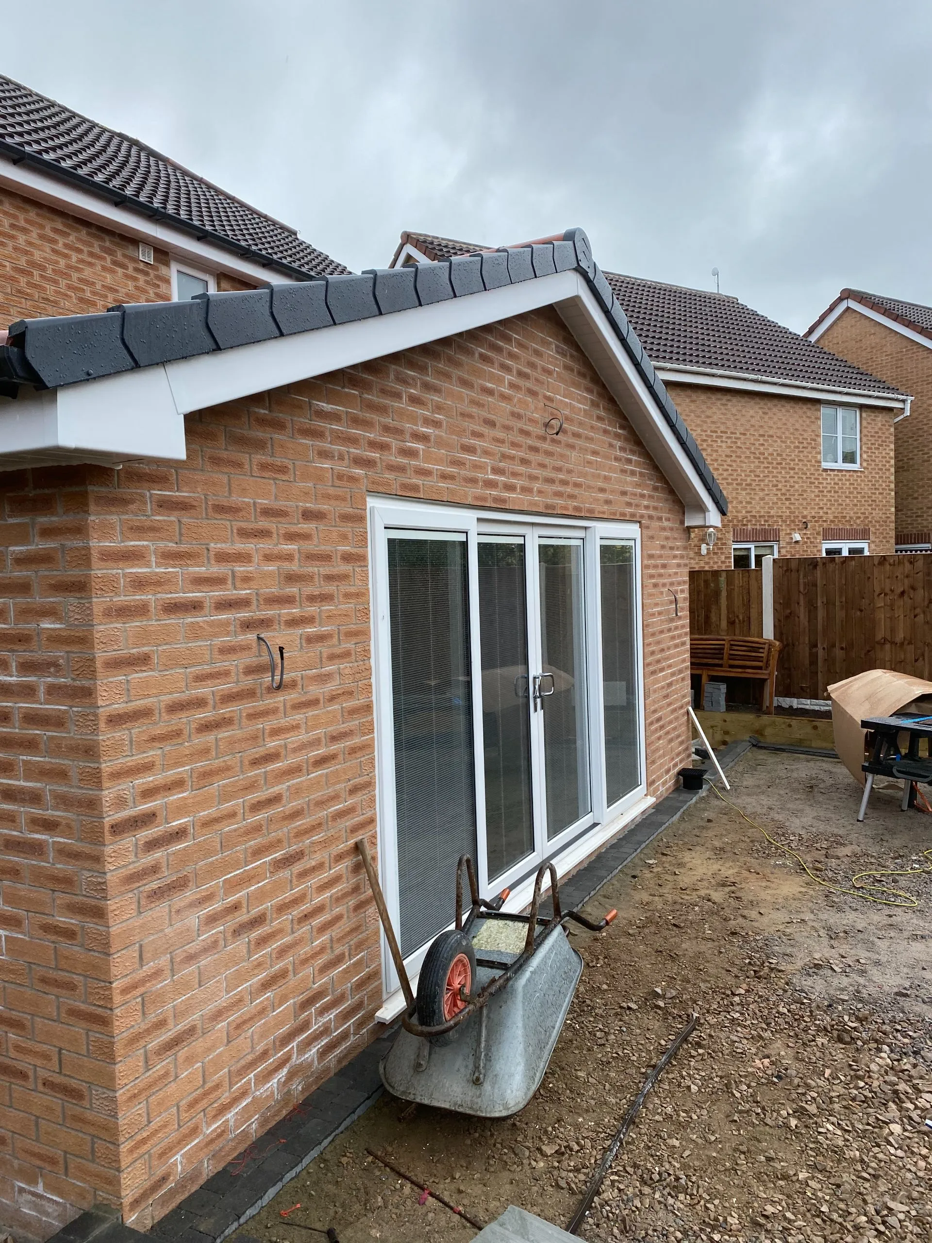 CSG Plastics & Build | Front porch extension